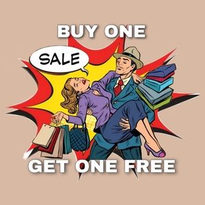 BUY ONE - GET ONE FREE (UNDER $50)